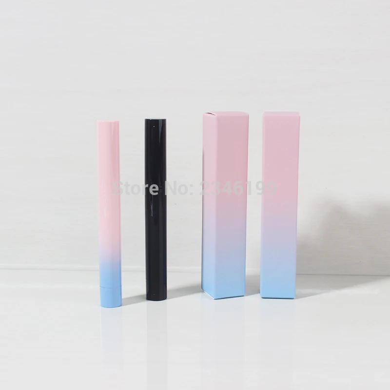 50pcs/lot Pink Blue Gradient Empty Lipstick Tube Black Elegant Lip Balm Subpackage DIY Lipstick Oblique Edge Container 7.1MM
50pcs/lot Pink Blue Gradient Empty Lipstick Tube Black Elegant Lip Balm Subpackage DIY Lipstick Oblique Edge Container 7.1MM