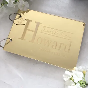 New Arrival Acrylic Bride Groom Wedding Guest Book Personalized Couples Name and Date Guest Books with Heart Tag for Wedding
New Arrival Acrylic Bride Groom Wedding Guest Book Personalized Couples Name and Date Guest Books with Heart Tag for Wedding