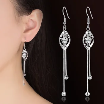 100% 925 sterling silver fashion plum flower ladies`drop earrings jewelry female women wholesale birthday gift cheap
100% 925 sterling silver fashion plum flower ladies`drop earrings jewelry female women wholesale birthday gift cheap