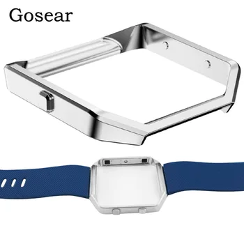 Gosear Metal Stainless Steel Wristband Wrist Strap Belt Frame Bumper Case Cover Shell for Fit bit Fitbit Blaze Smart Watch Band
Gosear Metal Stainless Steel Wristband Wrist Strap Belt Frame Bumper Case Cover Shell for Fit bit Fitbit Blaze Smart Watch Band