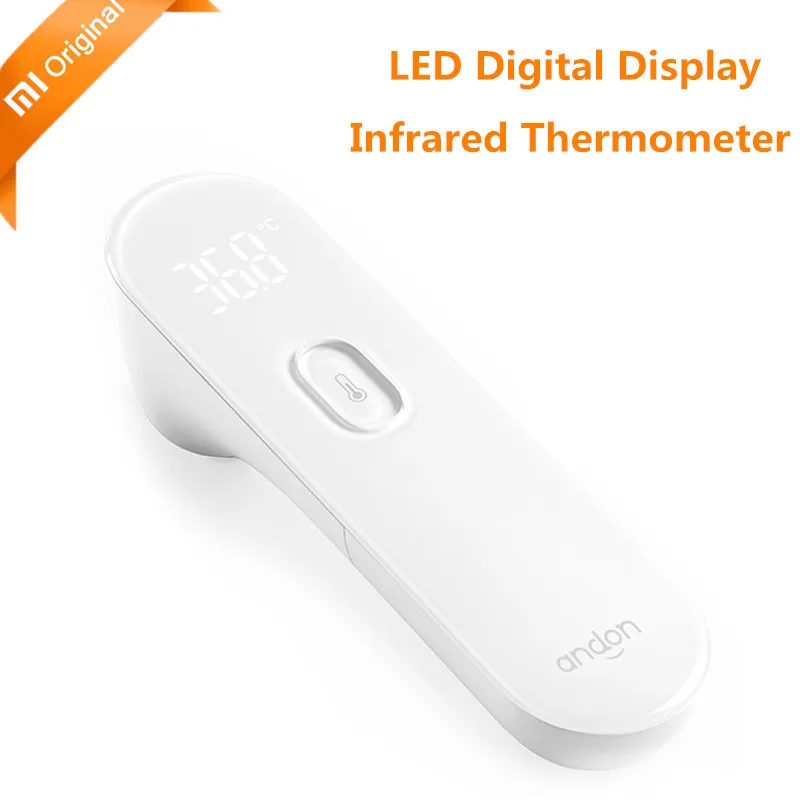 Xiaomi Mijia Andon iHealth Thermometer Accurate Digital Fever Infrared Clinical Thermometer Non Contact Measurement LED Shown
Xiaomi Mijia Andon iHealth Thermometer Accurate Digital Fever Infrared Clinical Thermometer Non Contact Measurement LED Shown