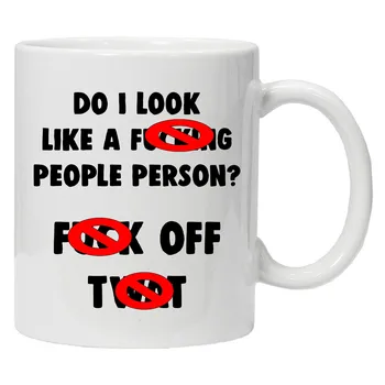 Do I Look Like A F****** People Person Funny Mug Novelty Gift Idea Coffee Tea Mug
Do I Look Like A F****** People Person Funny Mug Novelty Gift Idea Coffee Tea Mug