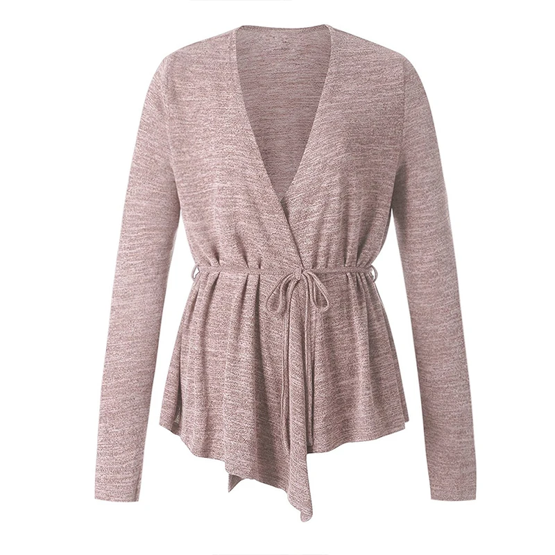Elegant Women Cardigans Fashion Sweaters Knitted Long Sleeve Solid Tops Autumn Lace Up Solid Lady Cardigans
Elegant Women Cardigans Fashion Sweaters Knitted Long Sleeve Solid Tops Autumn Lace Up Solid Lady Cardigans