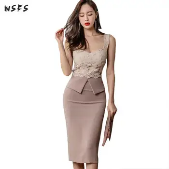 Summer Lace Dress Khaki Spaghetti Strapless Women Dresses Vintage Office Ladies Bodycon Sexy Party Pencil Midi Club Sundress2018
Summer Lace Dress Khaki Spaghetti Strapless Women Dresses Vintage Office Ladies Bodycon Sexy Party Pencil Midi Club Sundress2018