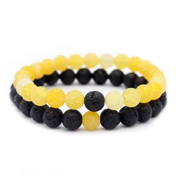 Poshfeel 2pcs/set Couple Bracelets & Bangles 8mm Natural Stone Beads Bracelet Handmade Jewellery
Poshfeel 2pcs/set Couple Bracelets & Bangles 8mm Natural Stone Beads Bracelet Handmade Jewellery