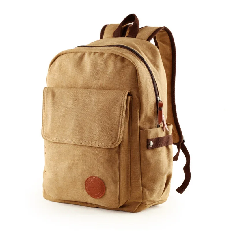 Canvas Backpack Men Korean Style Fashion Simple Backpack British Style Designer Laptop Bag Preppy Style Plain Travel Rucksack
Canvas Backpack Men Korean Style Fashion Simple Backpack British Style Designer Laptop Bag Preppy Style Plain Travel Rucksack