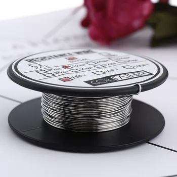 SS316L Kanthal A1 22-36ga 15ft/roll Heating Wire Huge Cloud Pure Flavor Resistance Coil Wire For E Cigarette RDA
SS316L Kanthal A1 22-36ga 15ft/roll Heating Wire Huge Cloud Pure Flavor Resistance Coil Wire For E Cigarette RDA