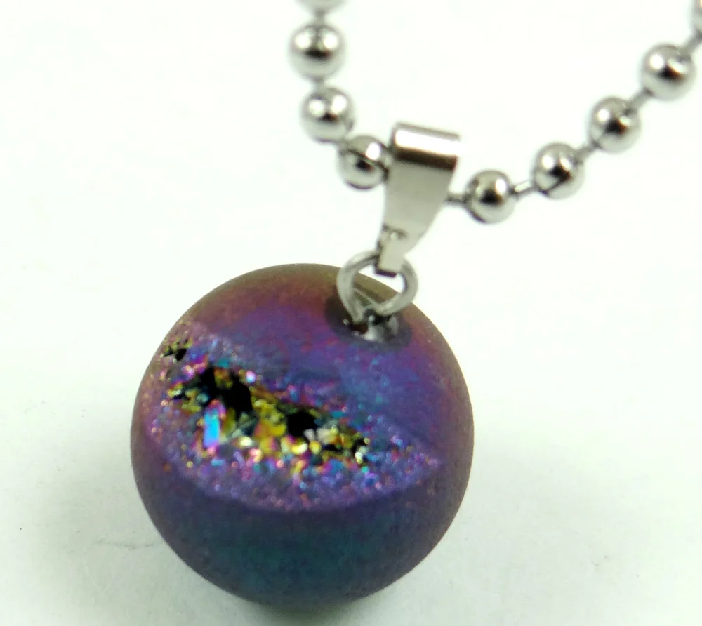 Natural Stone Round Onyxs Titanium Crystal Crystal tooth Beads charms chakra Pendants Necklace Jewelry Making 1PC Free Shipping
Natural Stone Round Onyxs Titanium Crystal Crystal tooth Beads charms chakra Pendants Necklace Jewelry Making 1PC Free Shipping