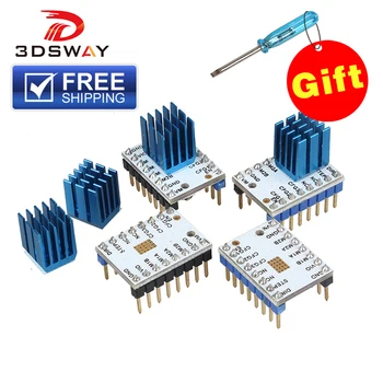 3D printer part TMC2100 Stepper Motor Driver Stepstick Super Silent With New Heat Sinks 256 Subdivision
3D printer part TMC2100 Stepper Motor Driver Stepstick Super Silent With New Heat Sinks 256 Subdivision