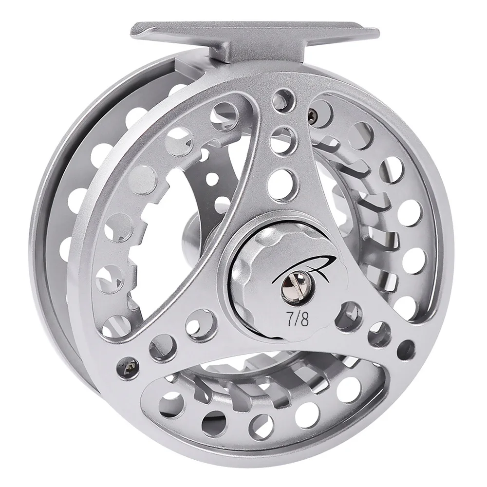 Fly Fishing Reel 2+1BB 1:1 3/4-5/6-7/8 WT Aluminum Fly Reel CNC Machine Cut Large Arbor Die Casting Fly Fishing Wheel
Fly Fishing Reel 2+1BB 1:1 3/4-5/6-7/8 WT Aluminum Fly Reel CNC Machine Cut Large Arbor Die Casting Fly Fishing Wheel