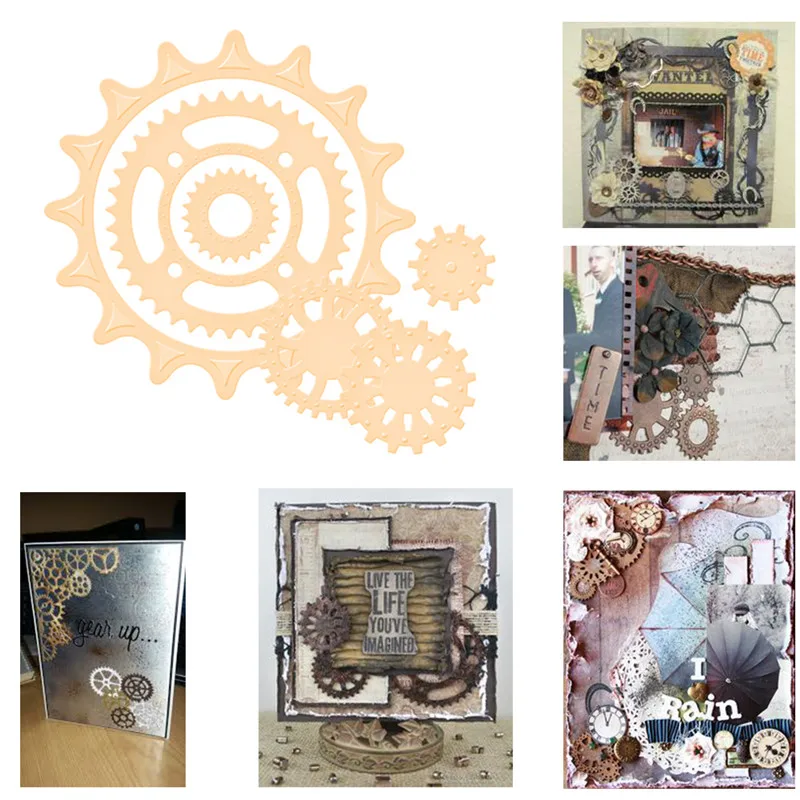 DiyArts New Gear Metal Cutting Dies for Dies Scrapbooking Card Making DIY Embossing Cuts Craft Round Circle Pattern Template
DiyArts New Gear Metal Cutting Dies for Dies Scrapbooking Card Making DIY Embossing Cuts Craft Round Circle Pattern Template