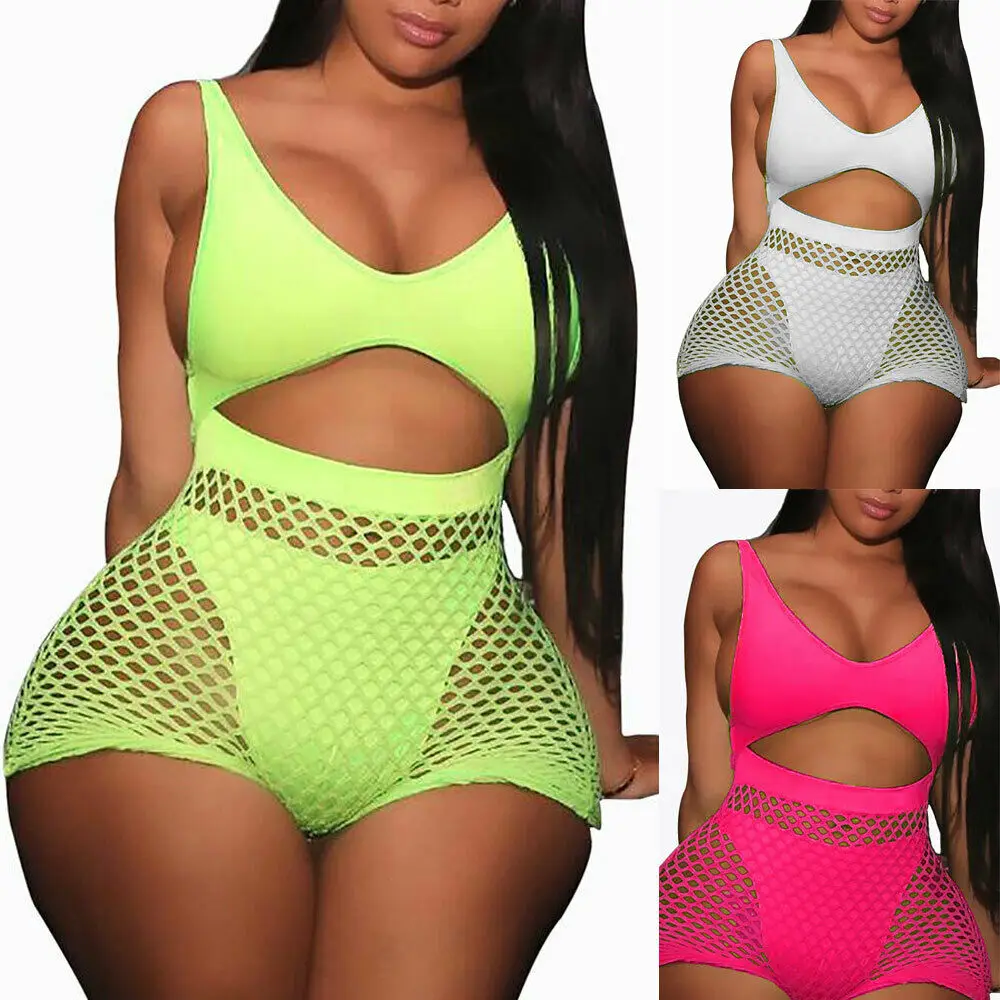 Women Jumpsuit Romper Hollow Out V-Neck Blackless Bodycon Playsuit Clubwear Short Trousers Party Pants
Women Jumpsuit Romper Hollow Out V-Neck Blackless Bodycon Playsuit Clubwear Short Trousers Party Pants
