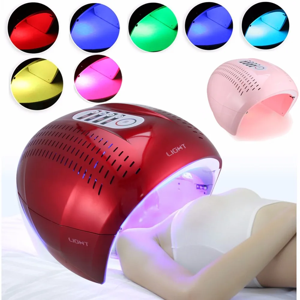 7 Colors PDT LED Red Blue Light Face Mask Machine Therapy Anti Acne Removal Facial Skin Rejuvenation Light Therapy Beauty Device
7 Colors PDT LED Red Blue Light Face Mask Machine Therapy Anti Acne Removal Facial Skin Rejuvenation Light Therapy Beauty Device