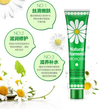 BIOAQUA Chamomile Hand Cream Classic Moisturizing Anti-chapping Whitening Head Cream Hand Care 75g
BIOAQUA Chamomile Hand Cream Classic Moisturizing Anti-chapping Whitening Head Cream Hand Care 75g