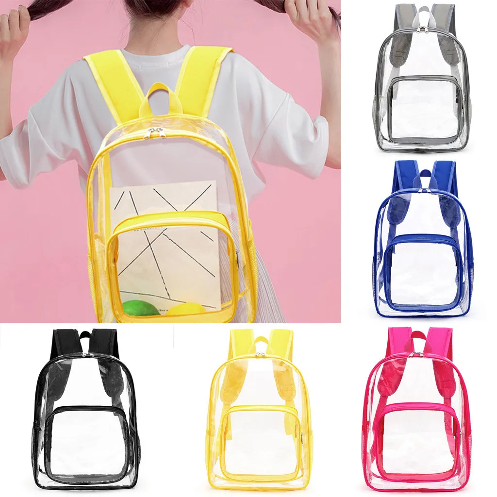 New Fashion Backpacks Fashion Women Girls Transparent Shoulder Bag Backpack Students School Travel Bag for Teenage Girl Women
New Fashion Backpacks Fashion Women Girls Transparent Shoulder Bag Backpack Students School Travel Bag for Teenage Girl Women