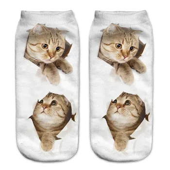 2018 New HOT 3D Printing Women Socks Brand Sock Fashion Unisex Christmas Socks Cat Meias Female Funny Low Ankle Femme Sock Sale
2018 New HOT 3D Printing Women Socks Brand Sock Fashion Unisex Christmas Socks Cat Meias Female Funny Low Ankle Femme Sock Sale