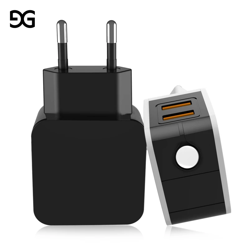 GUSGU LED Display Mini Fast USB Charger 2.4A Universal Dual USB Wall Charger Mobile Phone Charger For iPhone iPad Samsung Xiaomi
GUSGU LED Display Mini Fast USB Charger 2.4A Universal Dual USB Wall Charger Mobile Phone Charger For iPhone iPad Samsung Xiaomi