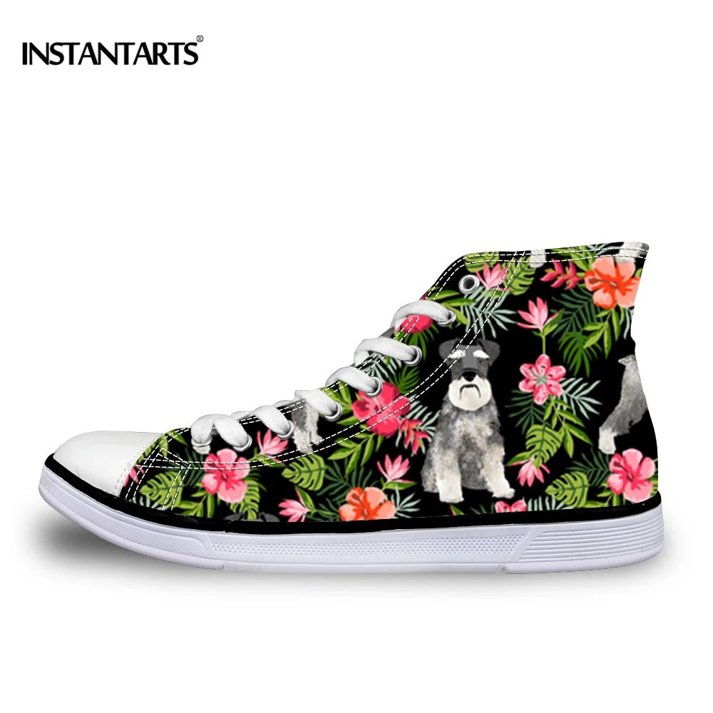 INSTANTARTS Kawaii Schnauzer High Top Canvas Shoes Women Sports Flat Sneakers Female Girl Classic Lace-up High-top Walking Shoes
INSTANTARTS Kawaii Schnauzer High Top Canvas Shoes Women Sports Flat Sneakers Female Girl Classic Lace-up High-top Walking Shoes