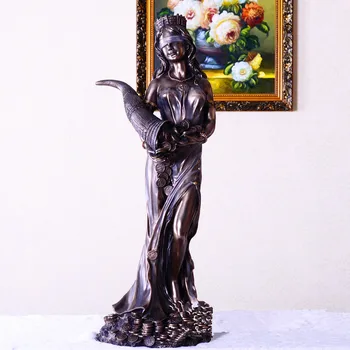 Greek Mythology The Goddess Of Fortune Full-Length Portrait European Style Statue Model Home Decorations G1454
Greek Mythology The Goddess Of Fortune Full-Length Portrait European Style Statue Model Home Decorations G1454