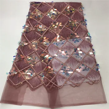 Nigerian Sequins Lace Fabrics Idian Nigerian Lace Fabrics Embroidery African Tulle French Lace Materials For Women dress B83-49
Nigerian Sequins Lace Fabrics Idian Nigerian Lace Fabrics Embroidery African Tulle French Lace Materials For Women dress B83-49