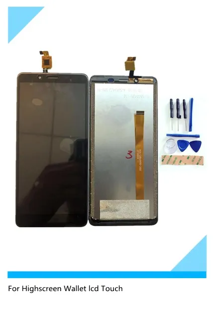 For Highscreen Wallet lcd Touch screen+ lcd screen display assembly for Highscreen Wallet lcd Smartphone replacement+Tools
For Highscreen Wallet lcd Touch screen+ lcd screen display assembly for Highscreen Wallet lcd Smartphone replacement+Tools