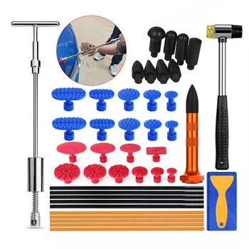 Car Body Dent Repair Tools Paintless Removal Kit Slide Hammer with Glue Puller Tabs Hand Set Hail Dent Removal Tools
Car Body Dent Repair Tools Paintless Removal Kit Slide Hammer with Glue Puller Tabs Hand Set Hail Dent Removal Tools