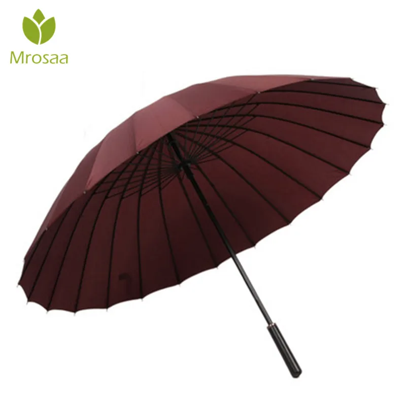 Automatic Open Golf Umbrella Long Handle Male Commercial Compact Large Strong Frame Windproof 24Ribs Gentle Black Umbrellas
Automatic Open Golf Umbrella Long Handle Male Commercial Compact Large Strong Frame Windproof 24Ribs Gentle Black Umbrellas