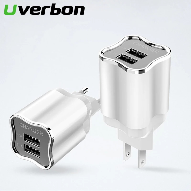 Dual Port USB Charger Max 2.1A Fast Phone Charge Adapter LED Light EU/US For Huawei Samsung iPhone Xiaomi iPad Tablet
Dual Port USB Charger Max 2.1A Fast Phone Charge Adapter LED Light EU/US For Huawei Samsung iPhone Xiaomi iPad Tablet