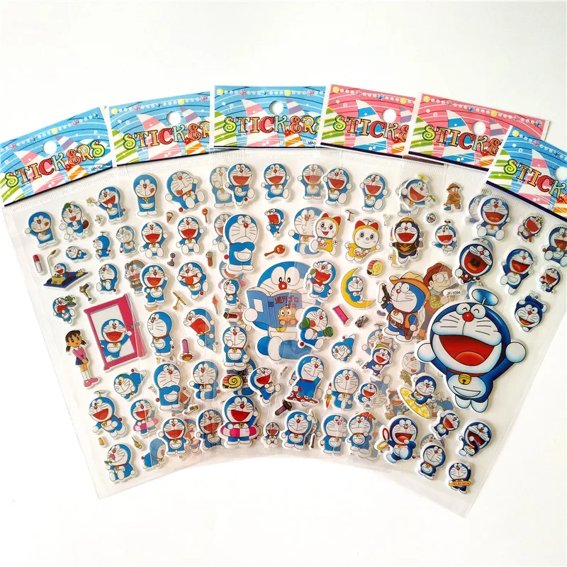 6 sheets Anime Doraemon stickers 3d machine robot cat Puffy stickers scrapbooking For Laptop Luggage Car Styling Home Decor
6 sheets Anime Doraemon stickers 3d machine robot cat Puffy stickers scrapbooking For Laptop Luggage Car Styling Home Decor