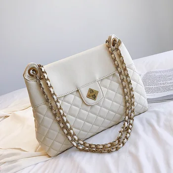 Lingge chain bag female 2019 new Korean version of the fashion large-capacity single-shoulder oblique span bag Tot bag tide
Lingge chain bag female 2019 new Korean version of the fashion large-capacity single-shoulder oblique span bag Tot bag tide