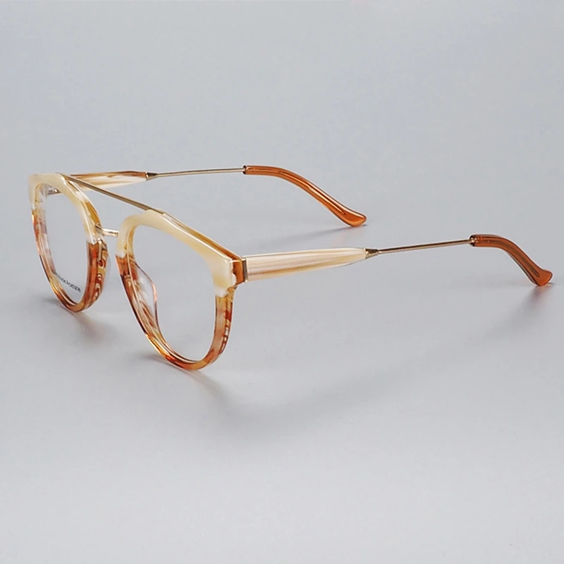 Top Quality Hand made Acetate Glasses Frame Man Women Fashion Trendy Cat Eye Optical Eyeglass Frames Male Spectacles k9203
Top Quality Hand made Acetate Glasses Frame Man Women Fashion Trendy Cat Eye Optical Eyeglass Frames Male Spectacles k9203