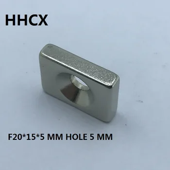 10pcs/lot F 20x15x5 mm hole 5mm N35 Strong Square NdFeB Magnet 20*15*5 mm hole 5mm Neodymium Magnets 20mm x 15mm x 5mm
10pcs/lot F 20x15x5 mm hole 5mm N35 Strong Square NdFeB Magnet 20*15*5 mm hole 5mm Neodymium Magnets 20mm x 15mm x 5mm