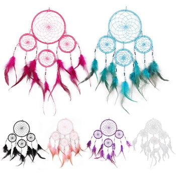 Indian Style Dreamcatcher Handmade Wind Chimes Hanging Pendant Dream Catcher Home Wall Art Hangings Decorations
Indian Style Dreamcatcher Handmade Wind Chimes Hanging Pendant Dream Catcher Home Wall Art Hangings Decorations