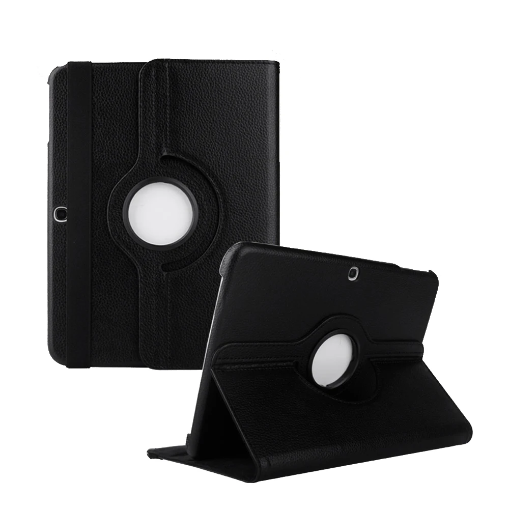 For Samsung Galaxy Tab 4 10.1''T530 Tablet Case PU Leather Cover Stand 360 Roating Screen Protective SM-T531 T535 |