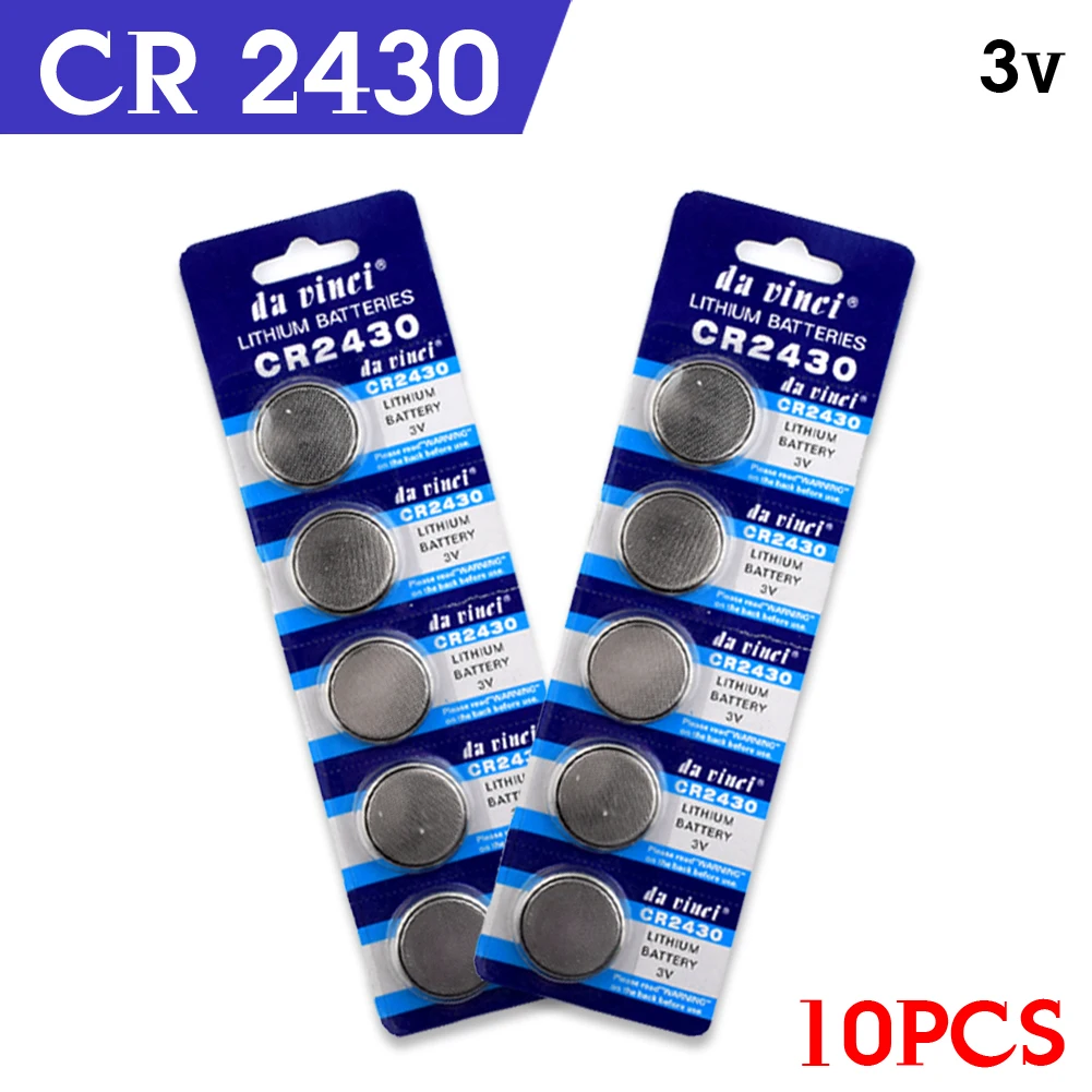 10PCS=2 CARDS YCDC lithium Battery CR2430 3V %100 original brand YCDC 2430 battery
10PCS=2 CARDS YCDC lithium Battery CR2430 3V %100 original brand YCDC 2430 battery