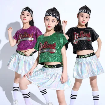 Sequin Jazz dance costume set girls boy dance wear Jazz dance costume girl kids boy Jazz dance dress kids girl carnival costume
Sequin Jazz dance costume set girls boy dance wear Jazz dance costume girl kids boy Jazz dance dress kids girl carnival costume