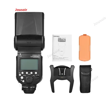 YN968C 2.4G Wireless High-speed Sync TTL 1/8000s Flash Speedlite Auto zoom forDSLR camera Hot Boot lamp CD50 T03
YN968C 2.4G Wireless High-speed Sync TTL 1/8000s Flash Speedlite Auto zoom forDSLR camera Hot Boot lamp CD50 T03