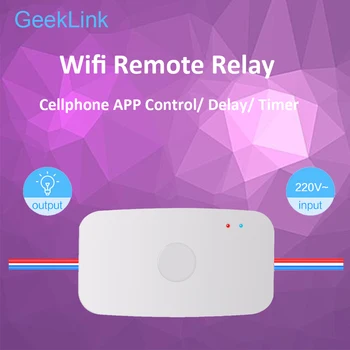 Geeklink Smart Home WiFi Switch Interrupter DIY Timer Remote Control for Alexa Google Home Wireless Socket Domotica
Geeklink Smart Home WiFi Switch Interrupter DIY Timer Remote Control for Alexa Google Home Wireless Socket Domotica