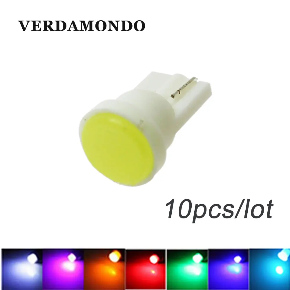 10pcs T10 W5W Car COB LED Lamp Interior Wedge Door Instrument Side Bulb License Plate Lamp Car Light 7 Colors Source DC 12V
10pcs T10 W5W Car COB LED Lamp Interior Wedge Door Instrument Side Bulb License Plate Lamp Car Light 7 Colors Source DC 12V