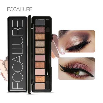 FOCALLURE Makeup Eyeshadow Palette Smooth Pigment Cosmetic with Brush Eye Shadow Powder 
FOCALLURE Makeup Eyeshadow Palette Smooth Pigment Cosmetic with Brush Eye Shadow Powder
