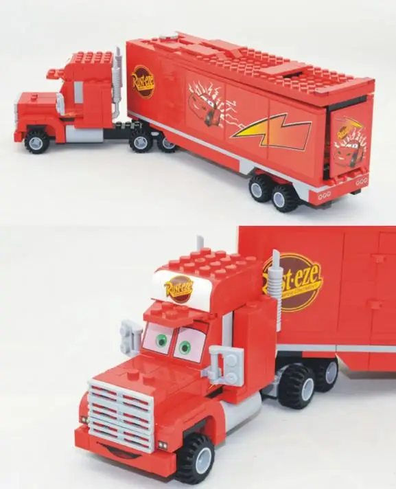 373pcs New Pixar cars Team Truck 10017 Figure Building Blocks Children Racing Toys Movie Scene Set
373pcs New Pixar cars Team Truck 10017 Figure Building Blocks Children Racing Toys Movie Scene Set