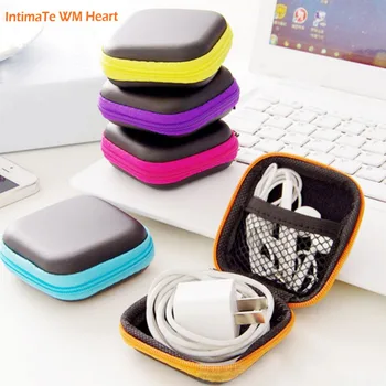 1Pc Storage Bag Case For Earphone EVA Headphone Container