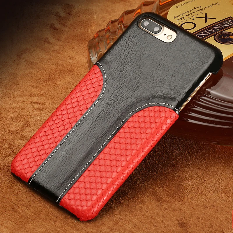 Wangcangli phone case snake skin fight wax leather back cover for iphone 7 Plus case all hand-made custom processing
Wangcangli phone case snake skin fight wax leather back cover for iphone 7 Plus case all hand-made custom processing