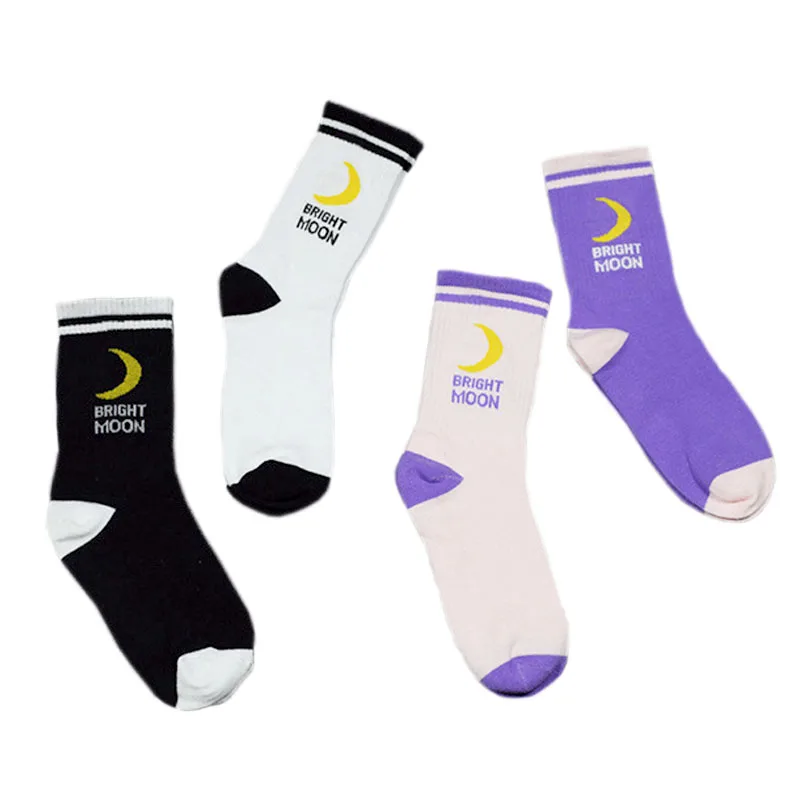 Harajuku Men's Socks Women Cotton Hip Hop Letter Moon Skate Funny Socks Sporting Korean Cool Streetwear Socks Unisex Club 
Harajuku Men's Socks Women Cotton Hip Hop Letter Moon Skate Funny Socks Sporting Korean Cool Streetwear Socks Unisex Club