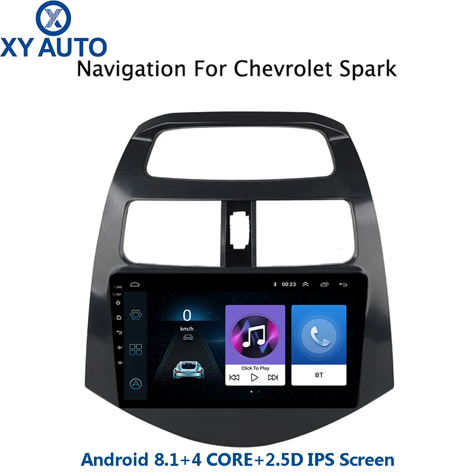 9 inch 2.5D IPS Tempered HD multi-touch screen Android8.1 NAVI for CHEVROLET SPARK 2010-2014 with Bluetooth USB WIFI support SWC
9 inch 2.5D IPS Tempered HD multi-touch screen Android8.1 NAVI for CHEVROLET SPARK 2010-2014 with Bluetooth USB WIFI support SWC