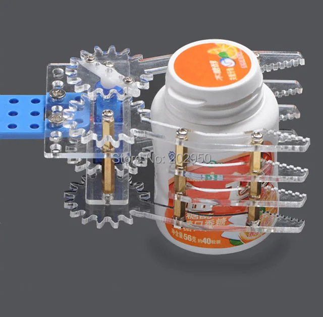 1set Acrylic Robot Arm Clamp Claw Mount Kit With 9G Servo For Arduino DIY Robot Kit High Quality Promotion Free Shipping
1set Acrylic Robot Arm Clamp Claw Mount Kit With 9G Servo For Arduino DIY Robot Kit High Quality Promotion Free Shipping