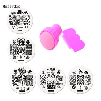 Unicorn Mermaid Style 10 Round Stamping Plates + 1 Stamper Scraper Set DIY Nail Art Template Image Plate for Nials Decorations
Unicorn Mermaid Style 10 Round Stamping Plates + 1 Stamper Scraper Set DIY Nail Art Template Image Plate for Nials Decorations