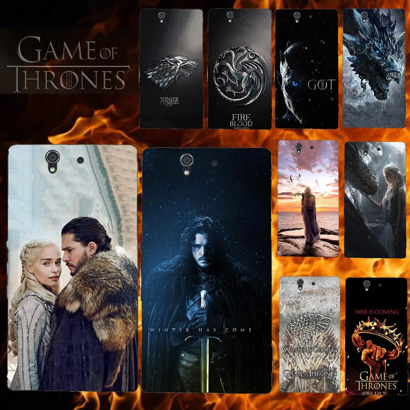 Case for Sony Xperia Z L36H L36I C6603 C6602 Cover Printed Case for Sony Xperia Z Phone Back Cover Game Of Thrones
Case for Sony Xperia Z L36H L36I C6603 C6602 Cover Printed Case for Sony Xperia Z Phone Back Cover Game Of Thrones