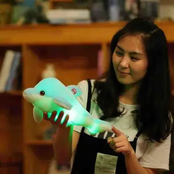 Cute Design Dolphin Glow LED Pillow Light Soft Cushion Gift Home Plush Children Lovely Toys Home Bedroom Led Pillow Decoration
Cute Design Dolphin Glow LED Pillow Light Soft Cushion Gift Home Plush Children Lovely Toys Home Bedroom Led Pillow Decoration