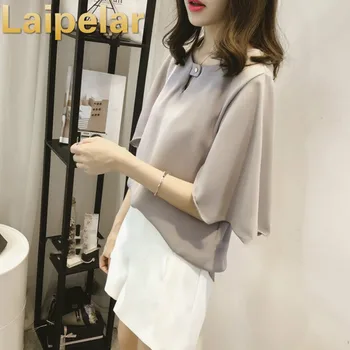 Women Blouses Shirts 2018 New Summer Butterfly Sleeve Tops Female Chiffon Blouses Fashion Solid Large Size Tops Blusas Mujer
Women Blouses Shirts 2018 New Summer Butterfly Sleeve Tops Female Chiffon Blouses Fashion Solid Large Size Tops Blusas Mujer